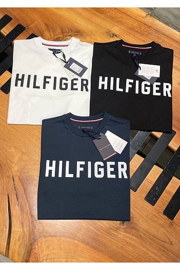 Футболка тёмно-синего цвета Tommy Hilfiger Lounge   