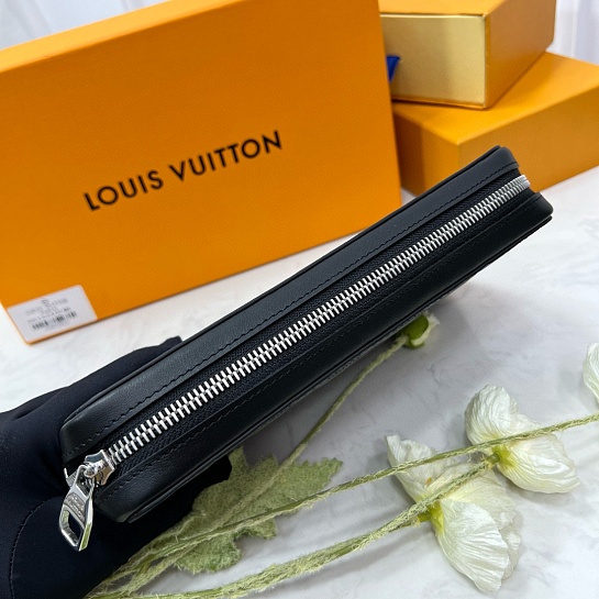 Кожаное портмоне Louis Vuitton Zippy XL Premium 22x12x5 см