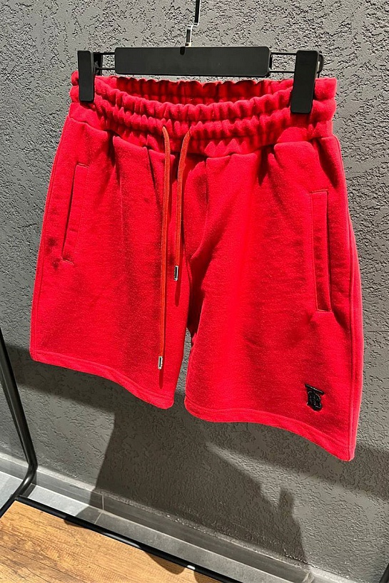 Мужские шорты Burberry TB - Red