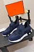 Текстильные кроссовки Hermes lift slip-on