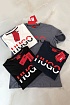 Мужская серая футболка Hugo Boss