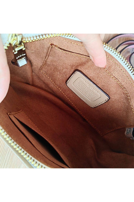 Сумка Coach Teri creature patches 24x13 см