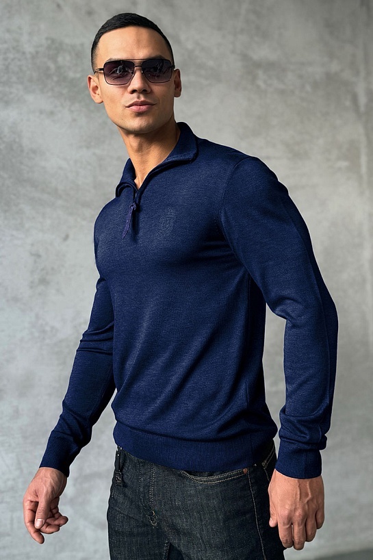 Мужская кофта Billionaire zip-up - Navy