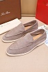 Мужские замшевые лоферы Loro Piana Summer Walk