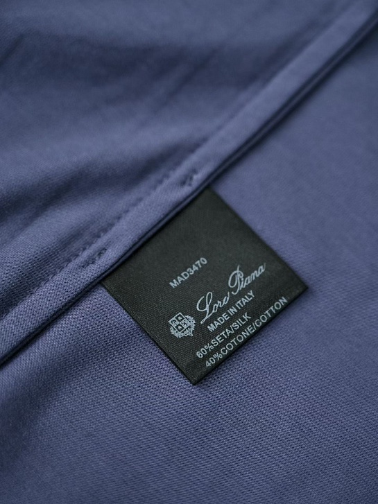 Мужская синяя футболка Loro Piana premium
