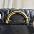 Кожаный рюкзак Dior Caro 26x25 см - Black