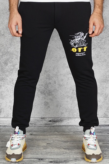 Мужские штаны Off-White Diag Free Spirit - Black   