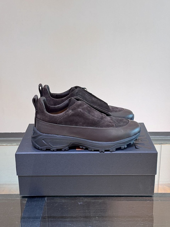 Мужские кроссовки Zegna Triple Stitch Monte - Brown