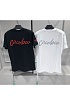 Чёрная оверсайз футболка Off-White x Circoloco glitter-logo