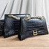 Женская кожаная сумка Balenciaga Сrush 25x16 см