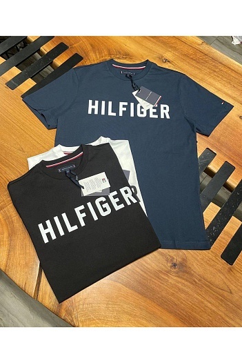 Футболка тёмно-синего цвета Tommy Hilfiger Lounge   