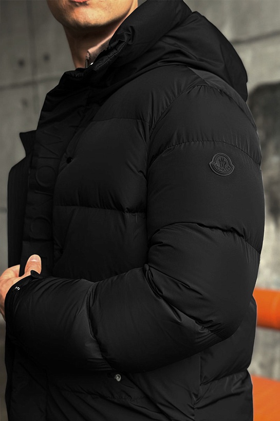 Мужской пуховик Moncler Madeira - Black