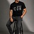 Мужская футболка Dsquared2 "ICON" - Black