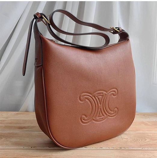 Кожаная сумка Celine 28x25 см   