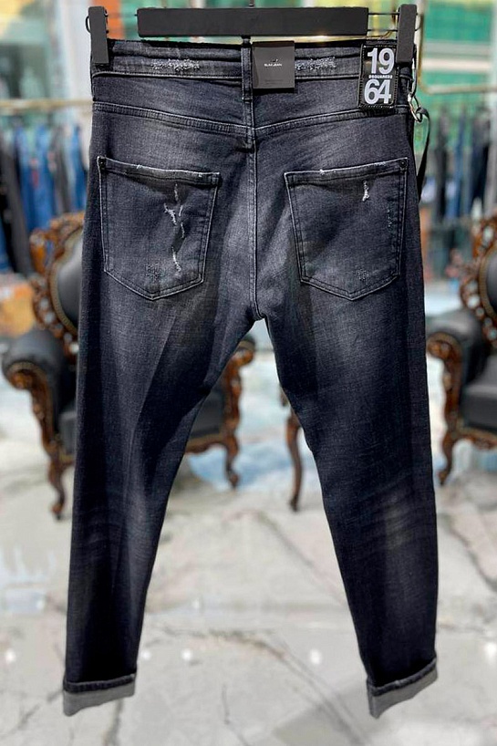 Мужские чёрные джинсы Dsquared2