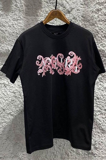 Чёрная оверсайз футболка Amiri   