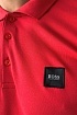 Мужское красное поло Hugo Boss
