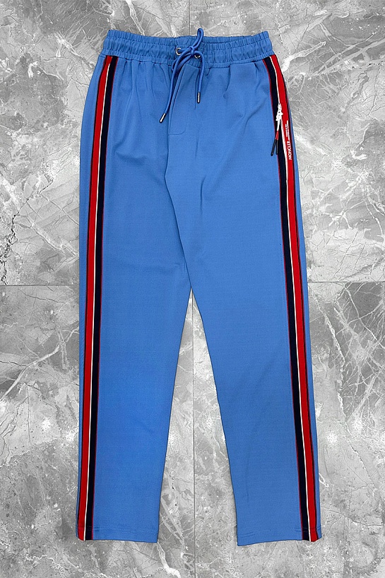 Мужские штаны Moncler синего цвета