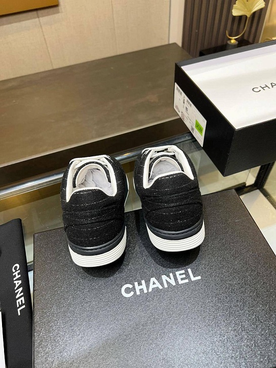 Женские кроссовки Chanel Tweed premium