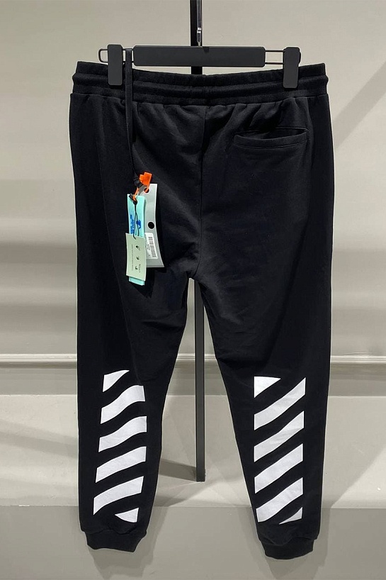 Мужские штаны Off-White "Diag" - Black