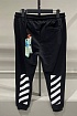 Мужские штаны Off-White "Diag" - Black
