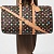 Дорожная сумка Louis Vuitton keep all 50x27 см - Brown