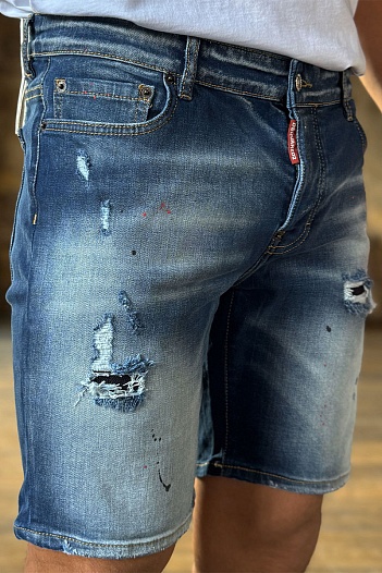 Мужские джинсовые шорты Dsquared2 Dean Caten   
