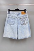 Джинсовые шорты Louis Vuitton Premium - Washed Indigo
