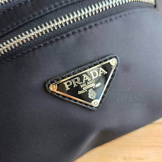 Сумка на пояс Prada 28x16 см - Black