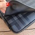 Кожаная сумка Burberry Bruno London Check 32x23 см