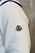 Белый спортивный костюм Moncler striped logo