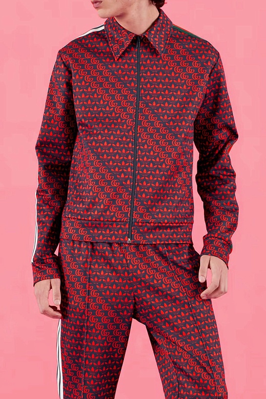 Спортивный костюм Gucci x Adidas Collaboration trefoil GG