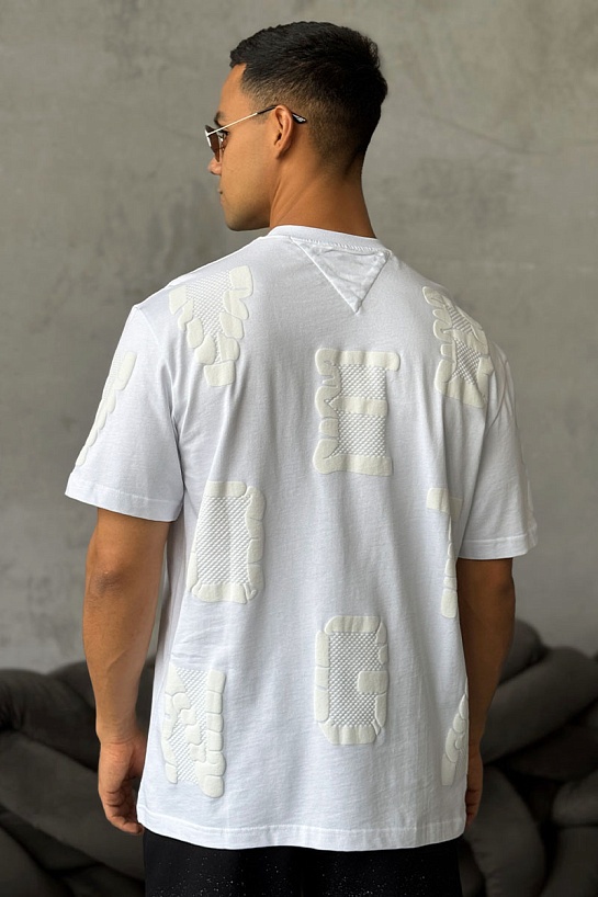 Белая оверсайз футболка Bottega Veneta