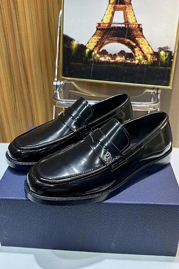 Мужские кожаные лоферы Dior Granville   