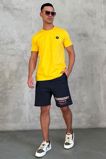 Мужские шорты Burberry Horseferry logo - Navy   