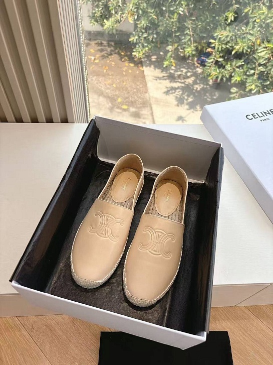 Женские эспадрильи Celine Premium - Beige
