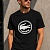 Мужская чёрная футболка Lacoste logo-print