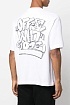 Белая футболка Off-White c/o Virgil Abloh graffiti-print