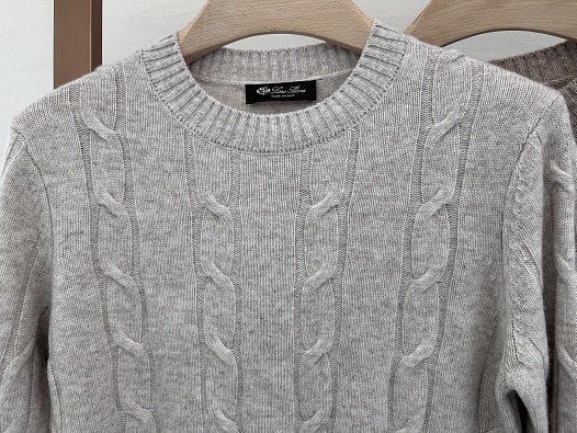 Мужской свитер Loro Piana premium - Beige   