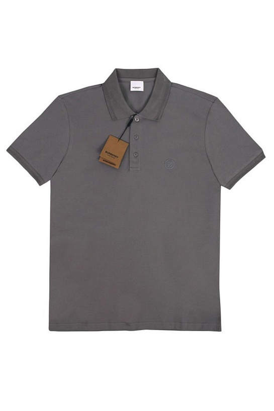 Мужское поло Burberry TB logo - Grey