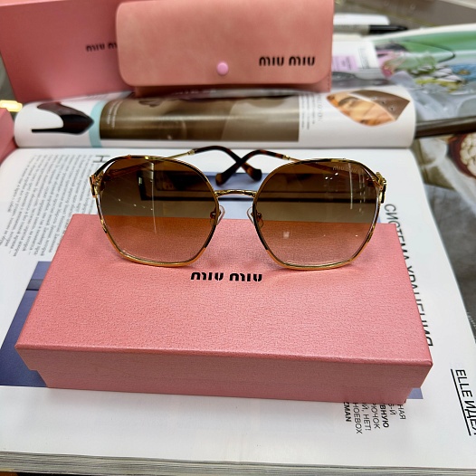 Женские солнцезащитные очки MIU MIU Glimpse   