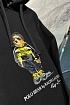 Чёрное мужское худи Polo Ralph Lauren Sport Bear print