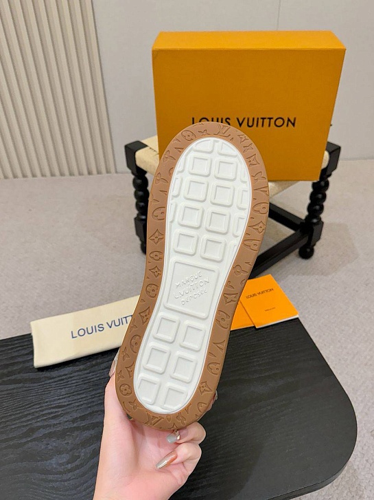 Мужские кроссовки Louis Vuitton Tilted - Brown