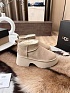 Женские замшевые ботинки UGG Heights - Beige