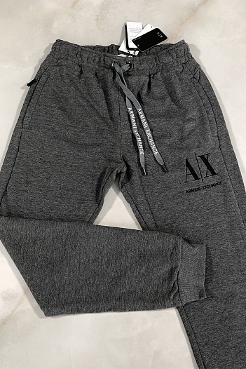 Мужские серые штаны Armani Exchange   