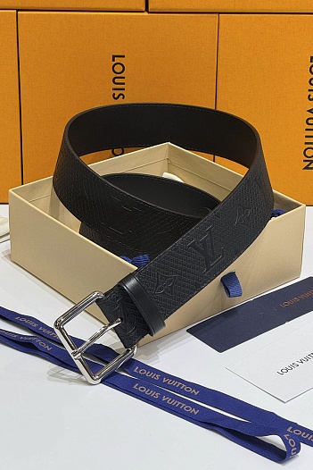 Кожаный ремень Louis Vuitton Pont Neuf premium   