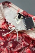 Мужские красные шорты Louis Vuitton monogram bandana