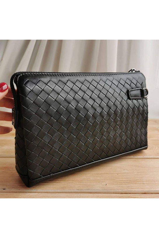 Кожаная сумка Bottega Veneta Intrecciato 25x16 см
