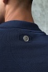 Мужское поло Stefano Ricci тёмно-синего цвета
