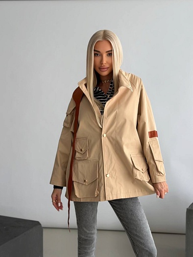 Женская ветровка Loewe premium - Beige   